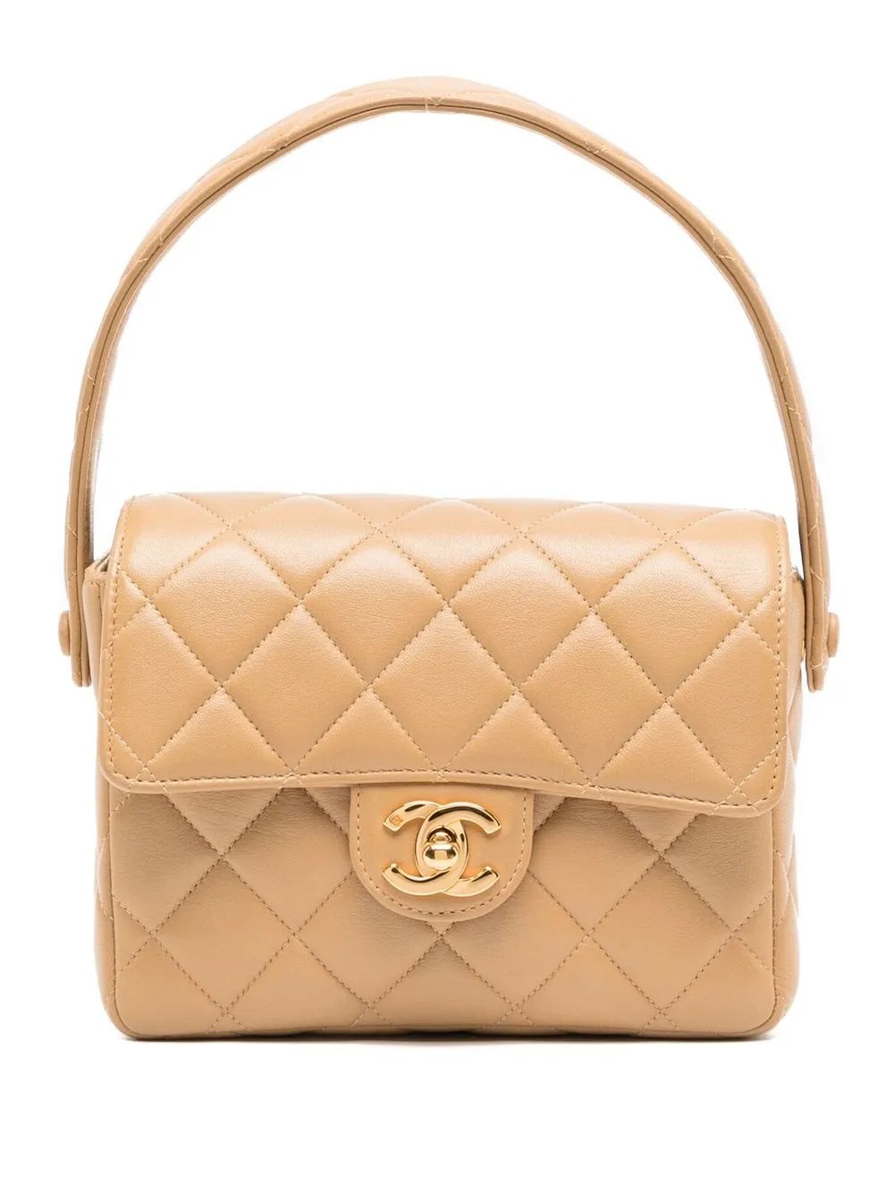 

Chanel Pre-Owned 1997 mini Classic Flap bag - Brown