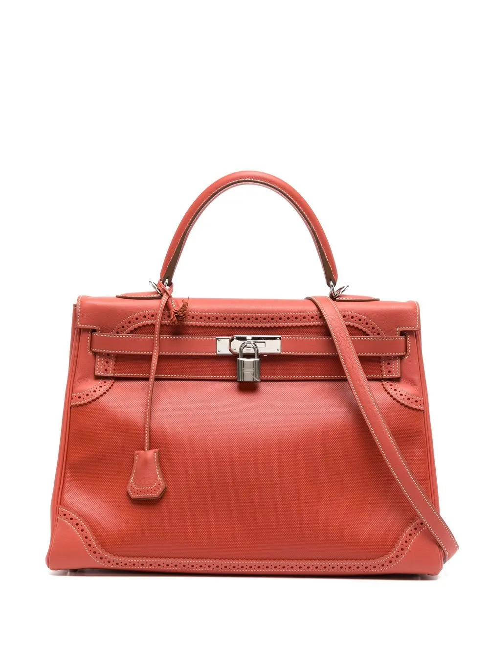 

Hermès pre-owned 2014 Kelly 35 bag - Orange