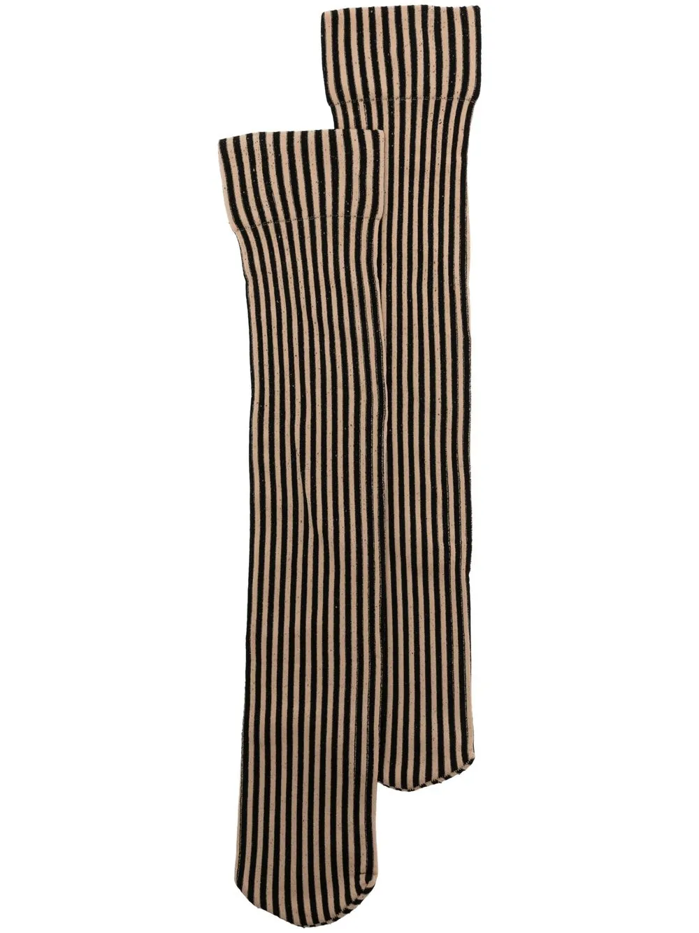 

Uma Wang striped mid-calf socks - Black
