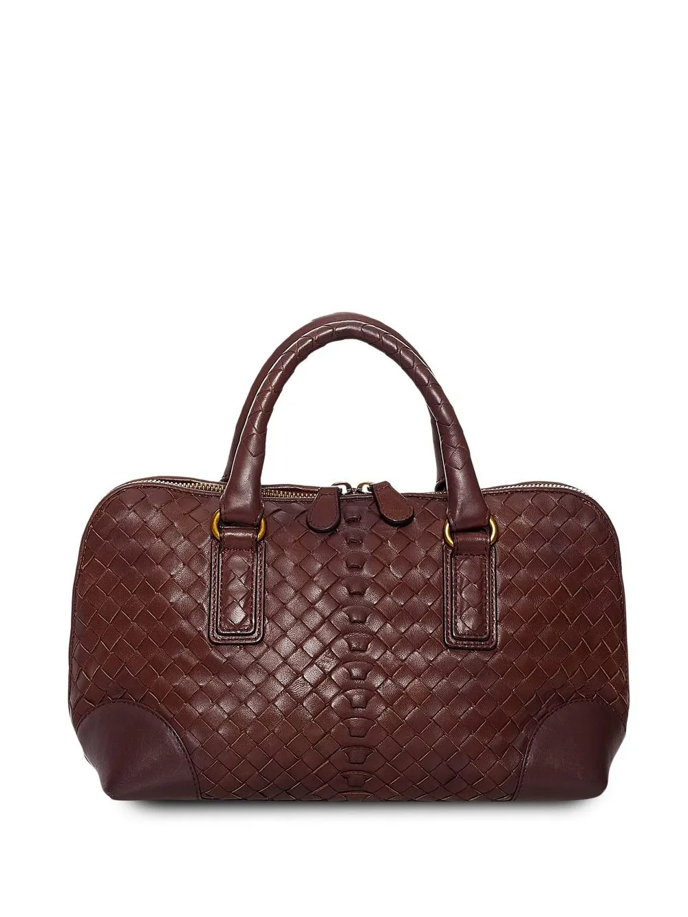 

Bottega Veneta Pre-Owned bolsa de tejido Intrecciato - Marrón