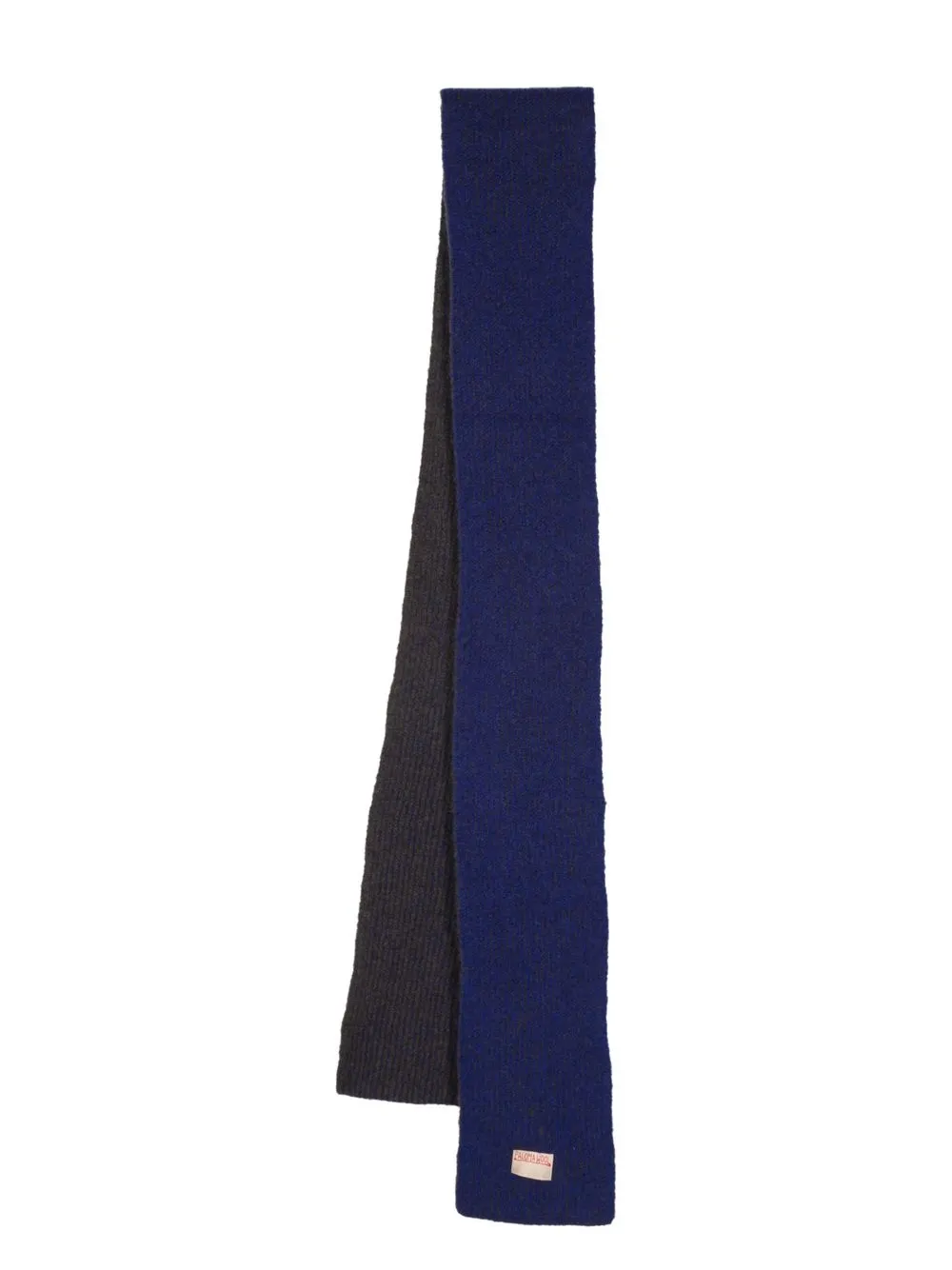 

Paloma Wool Tito two-tone wool-blend scarf - Azul