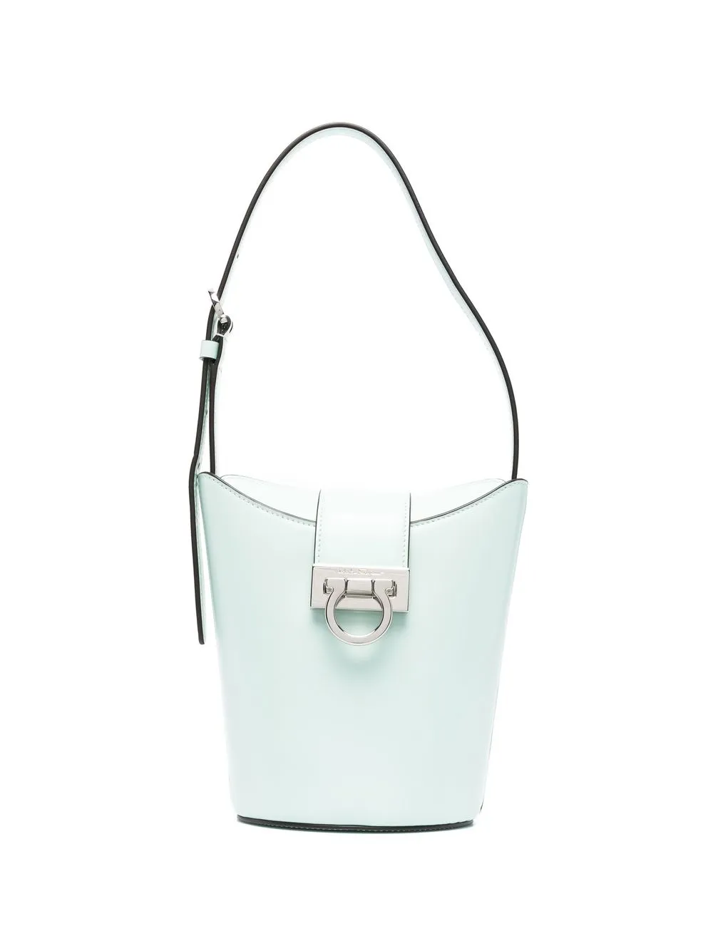 

Ferragamo leather bucket bag - Blue
