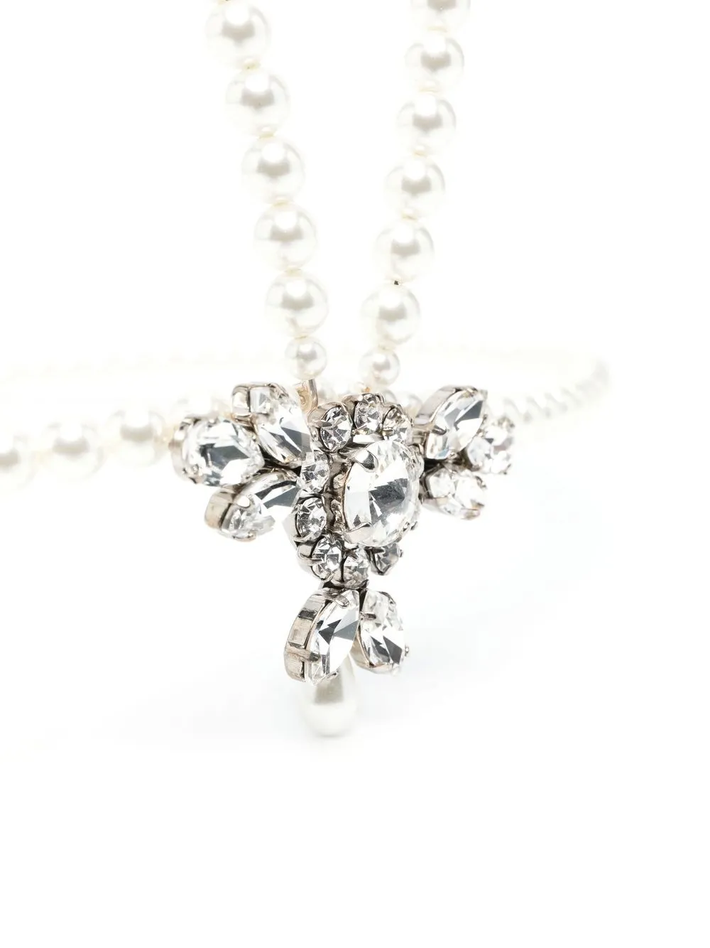 Simone Rocha pearlstrand Crystal Hairpiece Farfetch