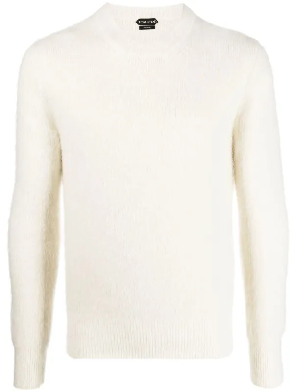 TOM FORD クルーネック セーター | ホワイト | FARFETCH JP TOM FORD クルーネック セーター | ホワイト | FARFETCH JP