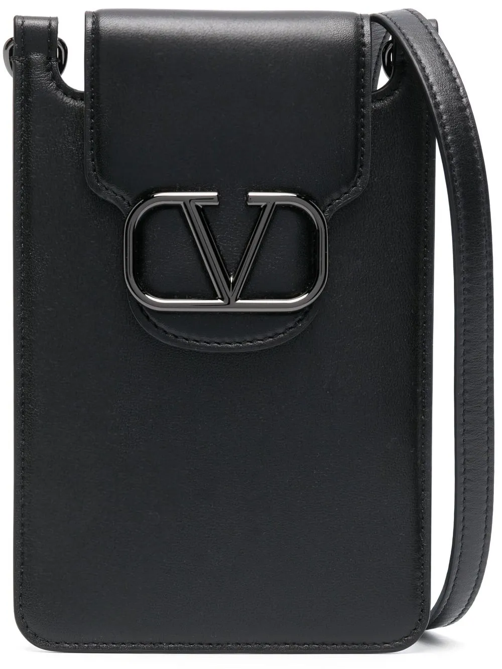 Valentino Garavani VLogo Signature Leather Phone Case - Farfetch