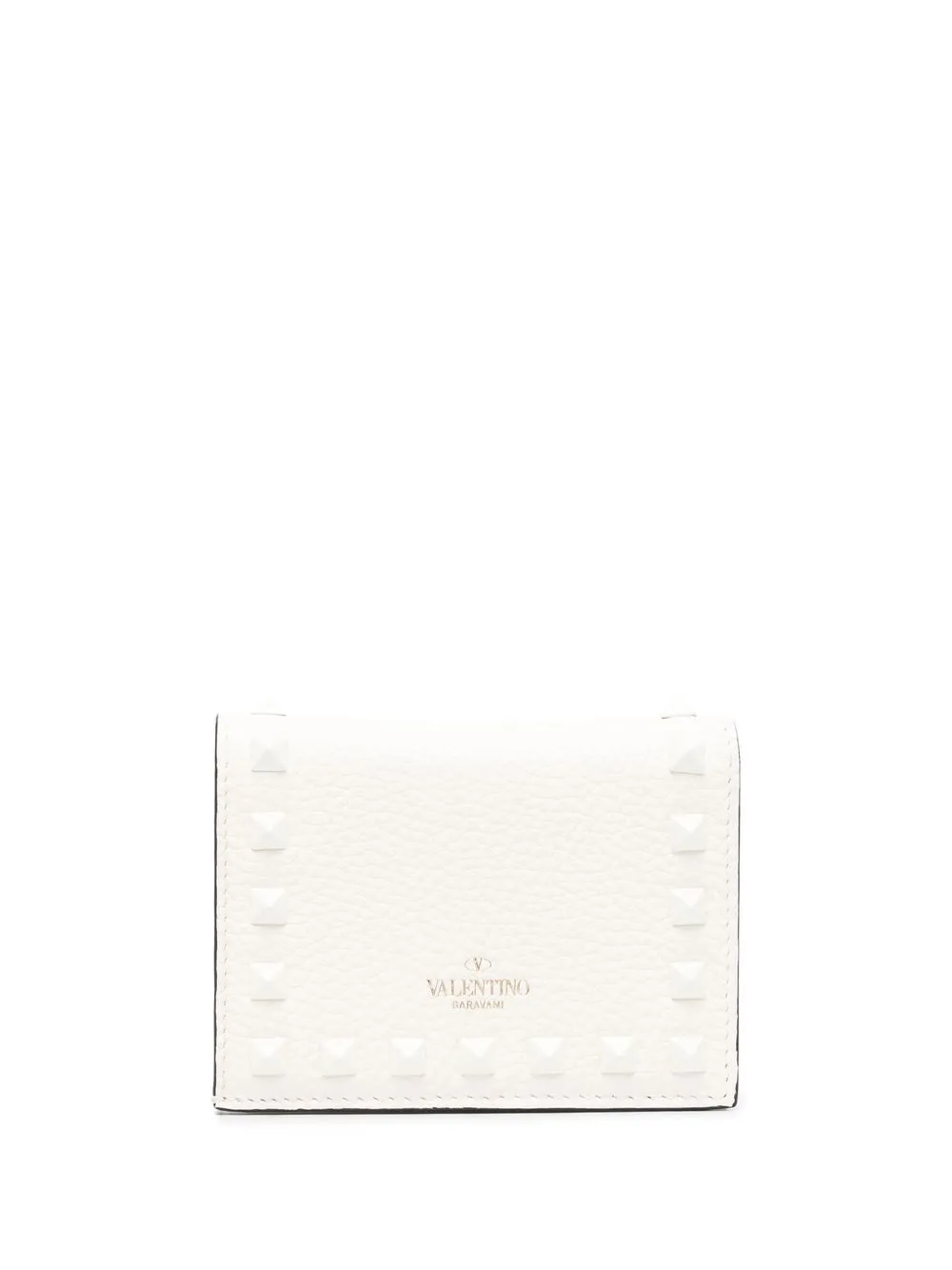 

Valentino Garavani Rockstud bi-fold wallet - Neutrals