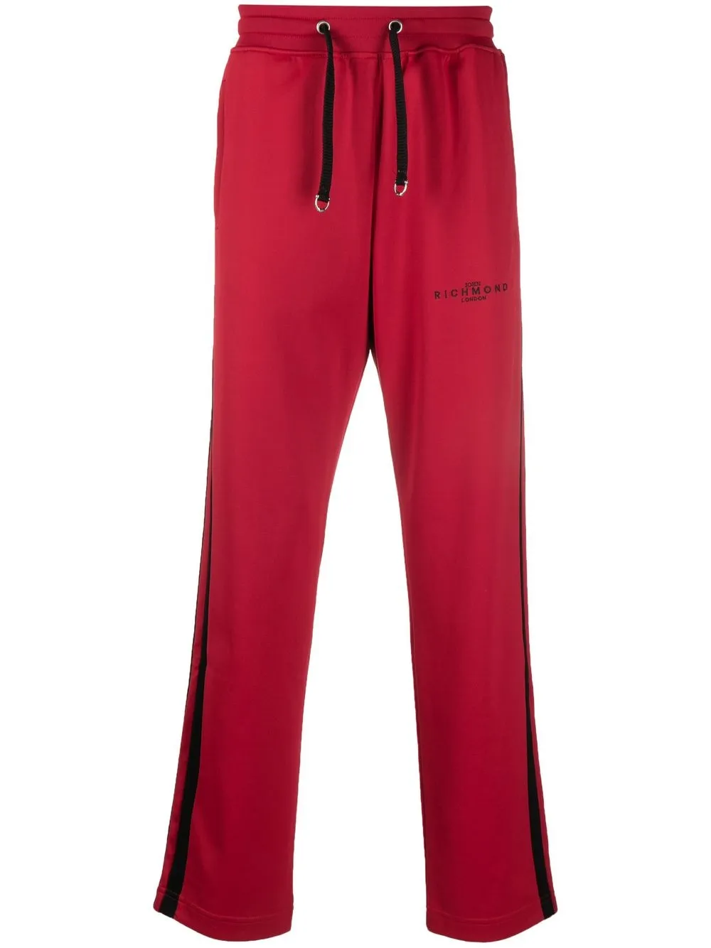 

John Richmond logo-print track pants - Red