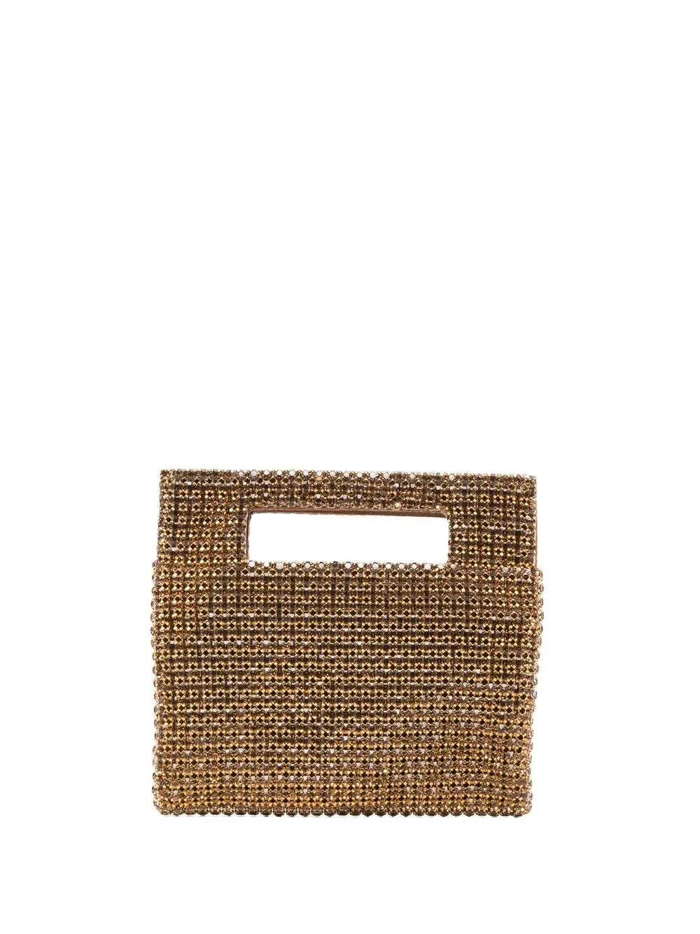 

Cult Gaia crystal-embellished mini tote - Neutro