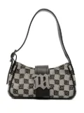 MISBHV logo-pattern print shoulder bag - Neutrals