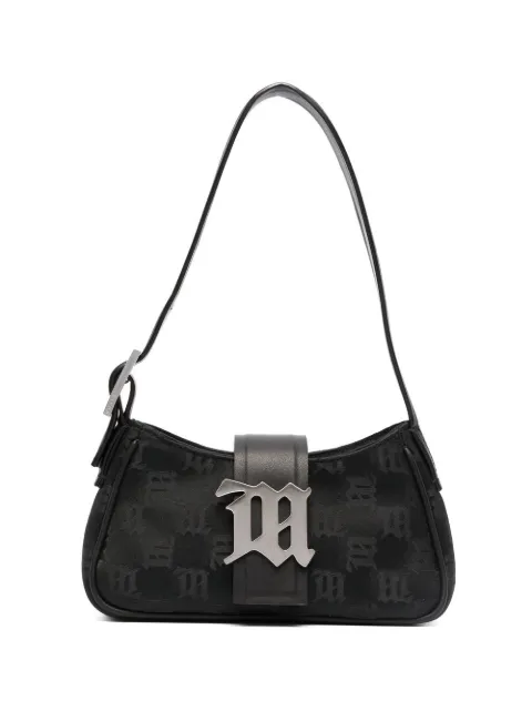 MISBHV - logo-plaque detail shoulder bag