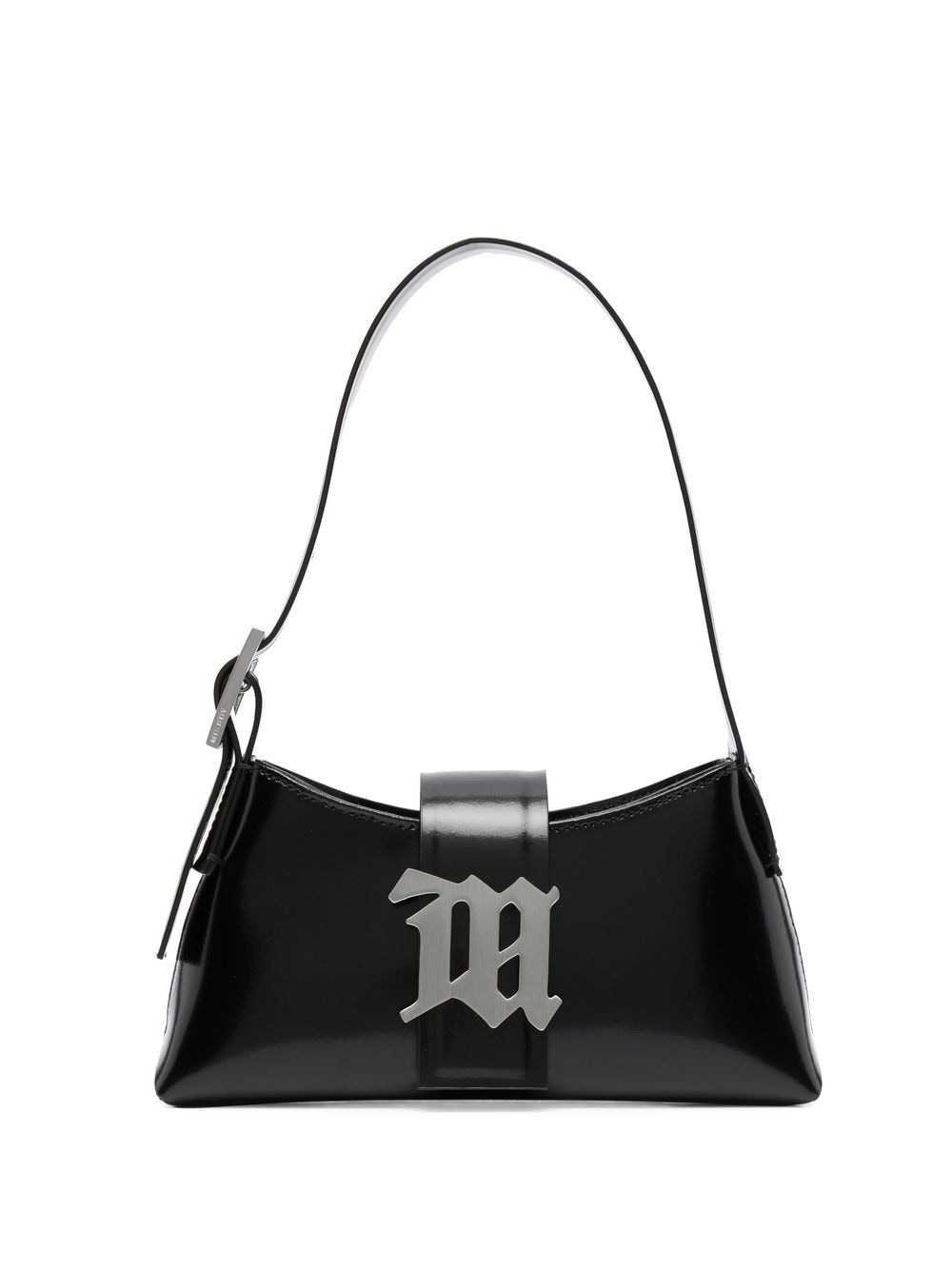 Misbhv Logo-plaque Detail Shoulder Bag In Schwarz