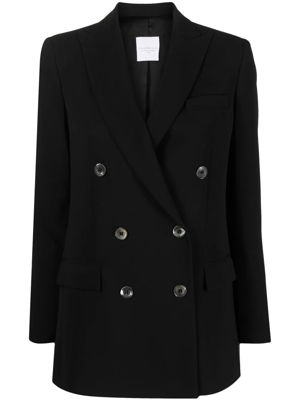 

Cenere GB double-breasted tailored blazer - Black