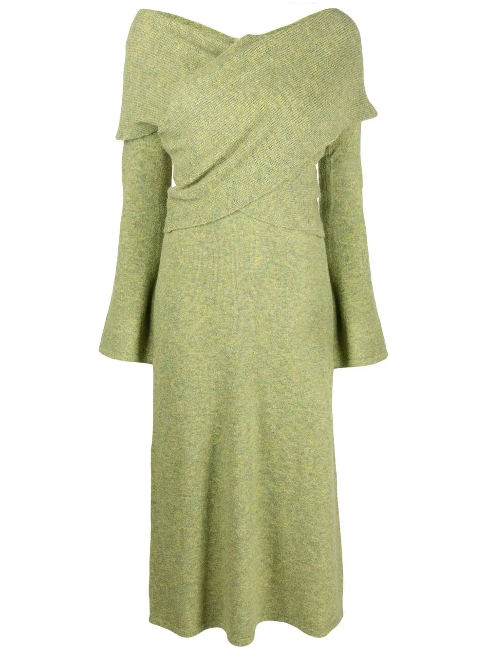 Cult Gaia vestido midi Zennie - Verde
