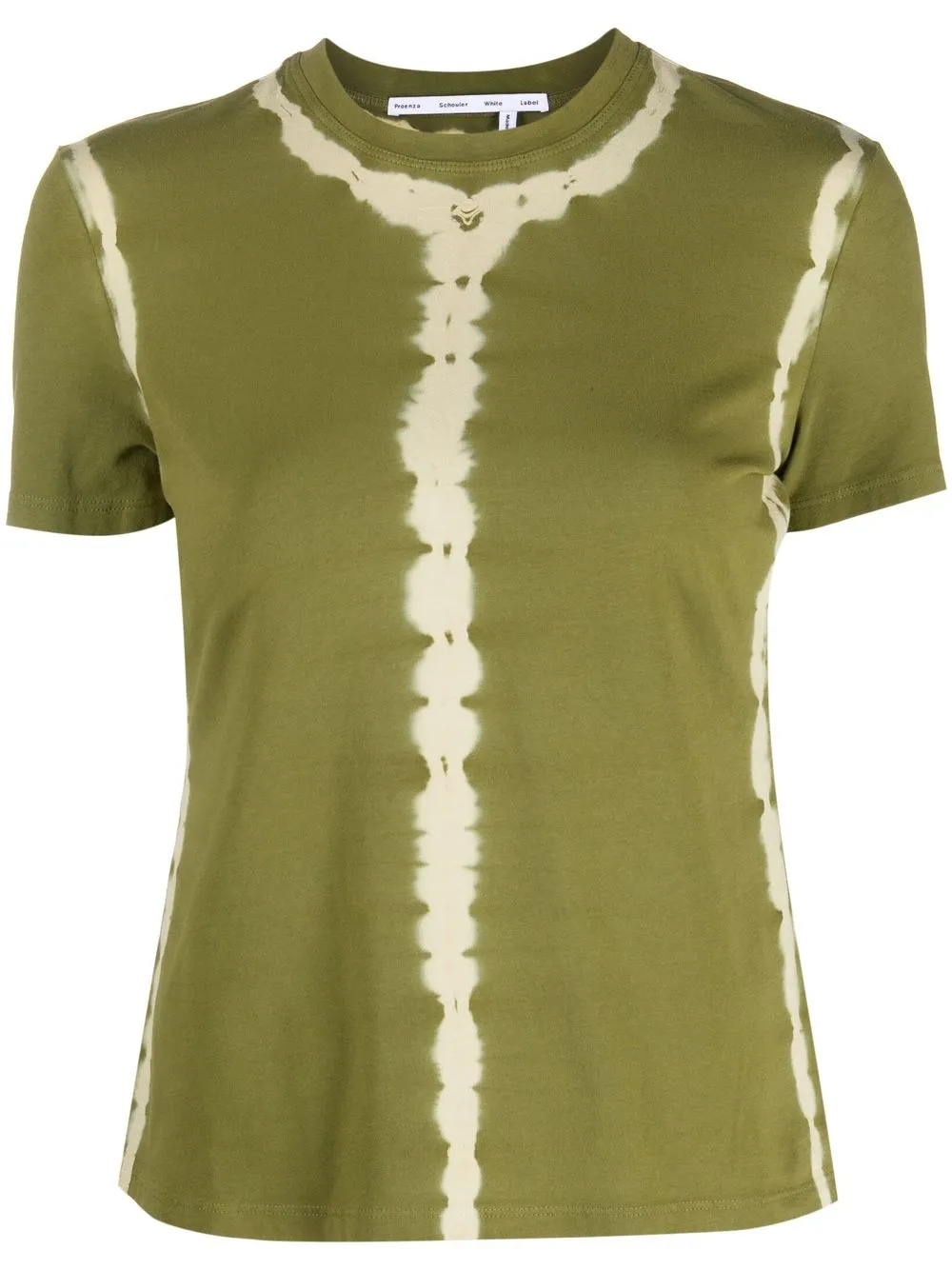 

Proenza Schouler White Label tie-dye short-sleeve T-shirt - Verde