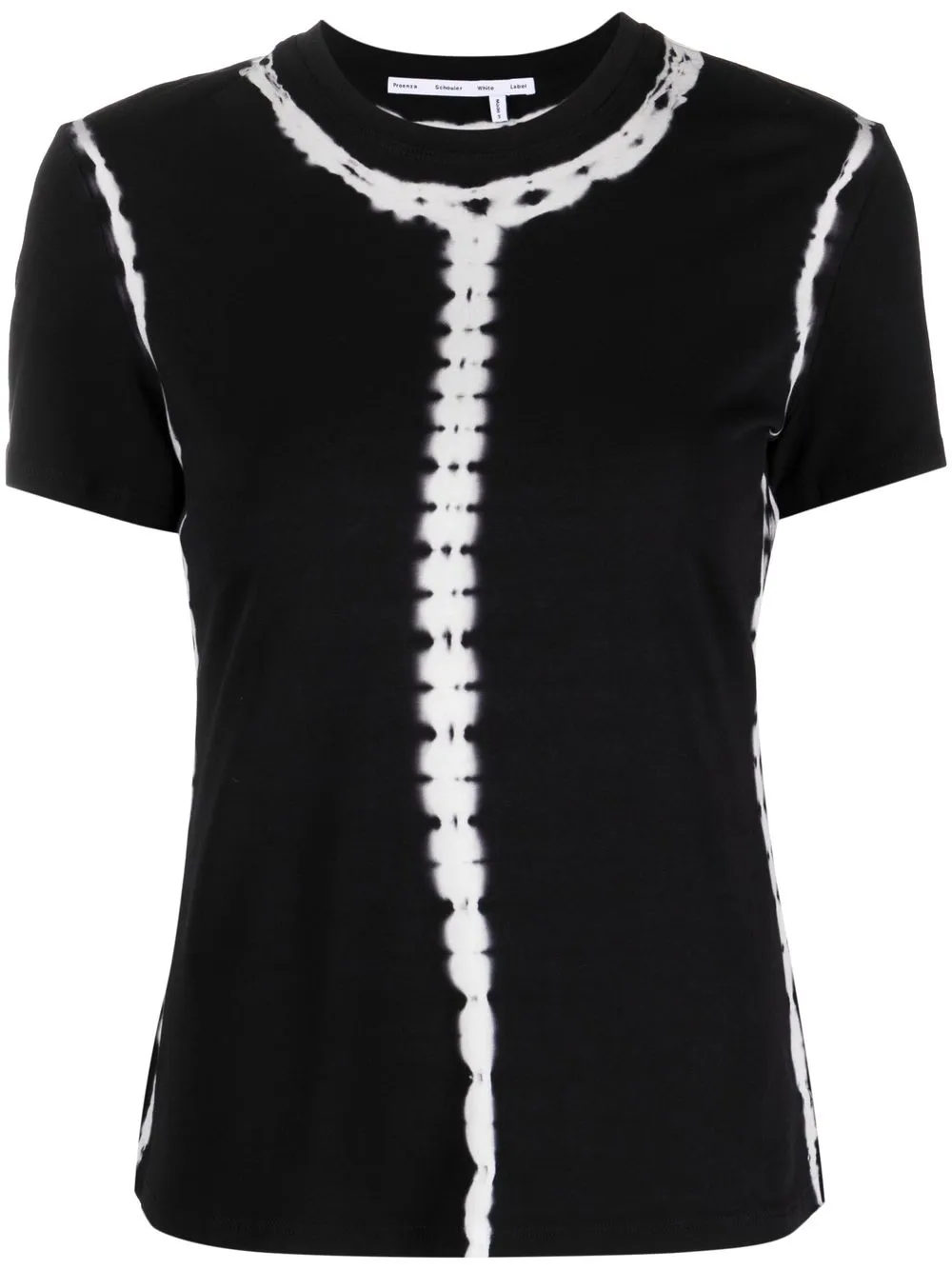 Proenza Schouler White Label tie-dye short-sleeve T-shirt - Black