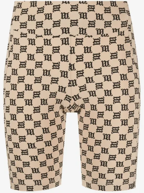 MISBHV monogram-print biker shorts 