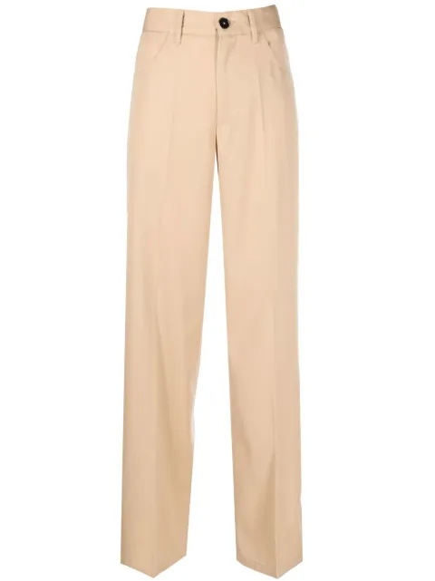 Jil Sander straight-leg wool trousers