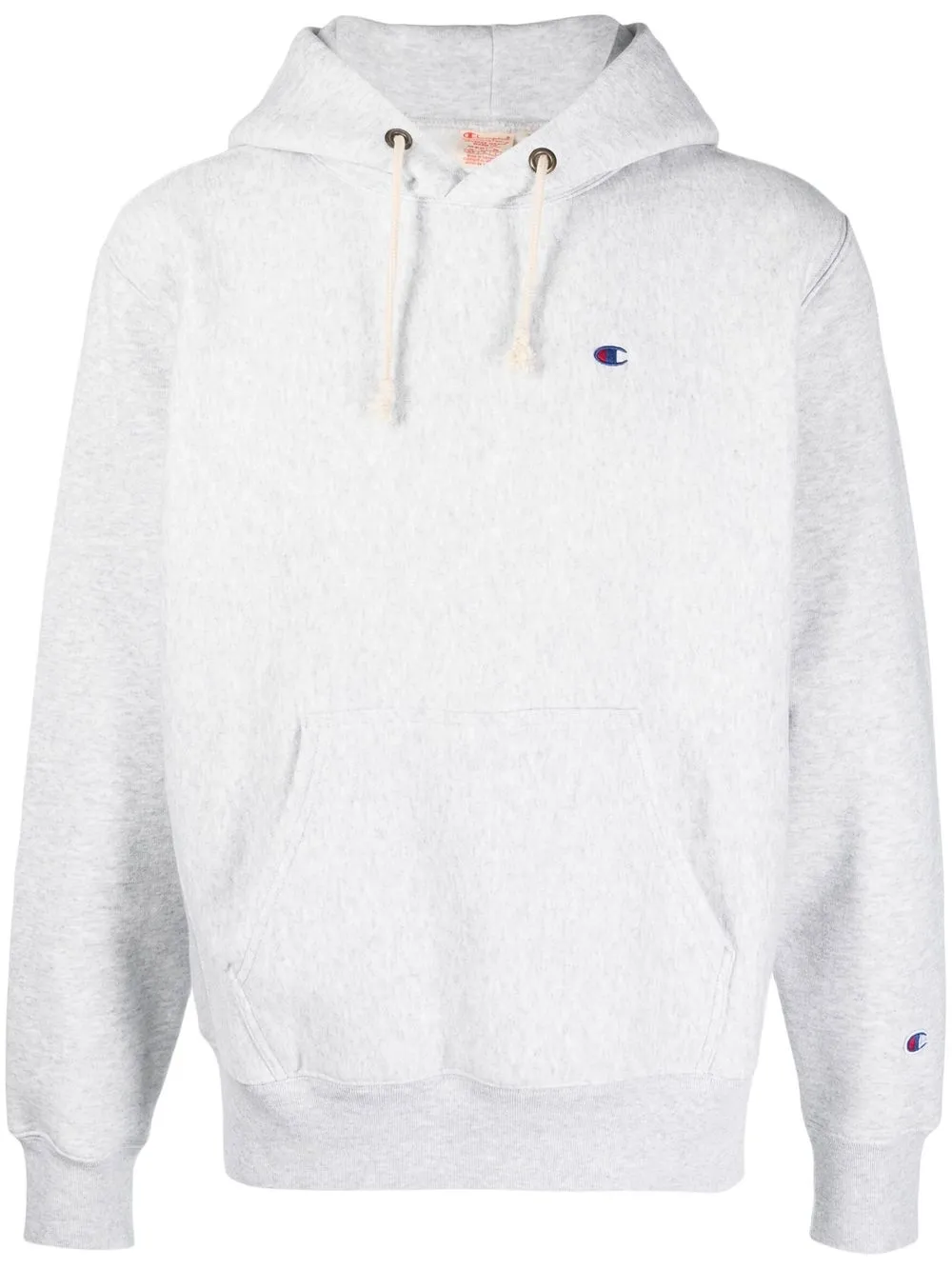 

Champion logo-embroidered drawstring hoodie - Grey