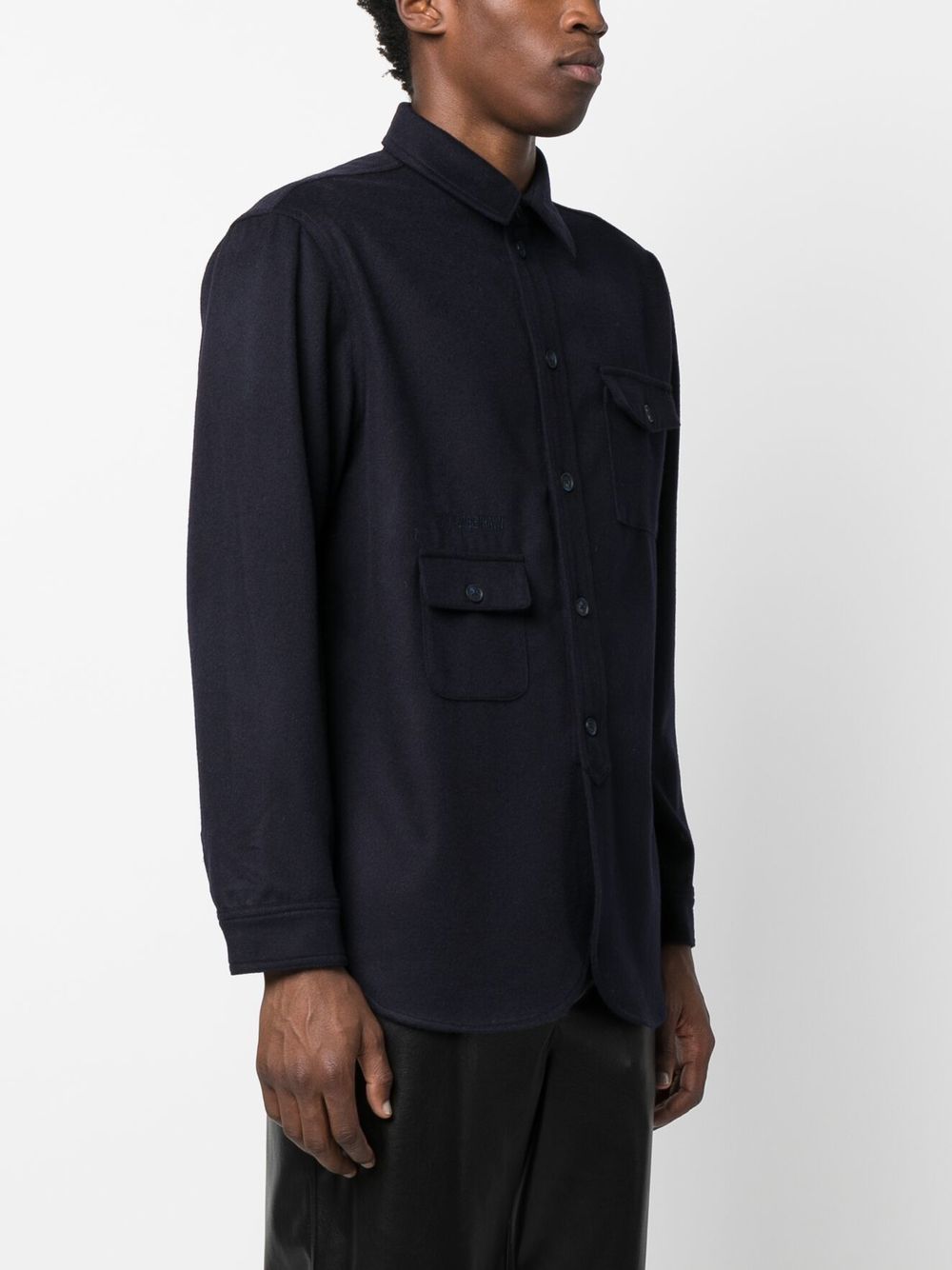 Han Kjøbenhavn long-sleeve Wool Shirt - Farfetch