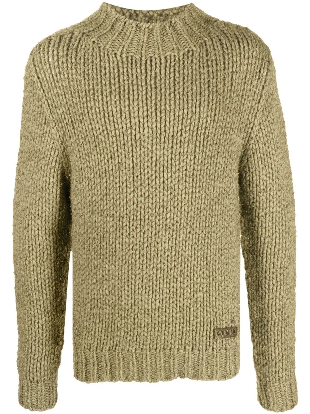 

Dsquared2 chunky-knit crew neck jumper - Green