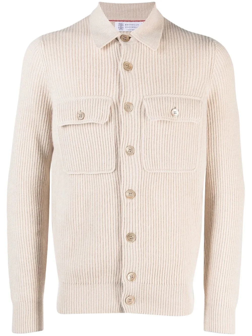 

Brunello Cucinelli button-up knit cardigan - Neutrals