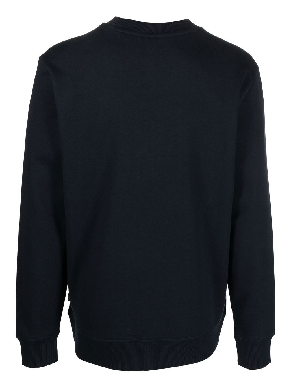 BOSS Sweater met logoprint - Blauw