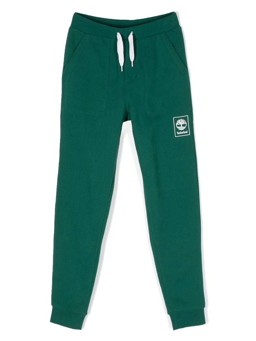 

Timberland Kids logo-print drawstring track pants - Green