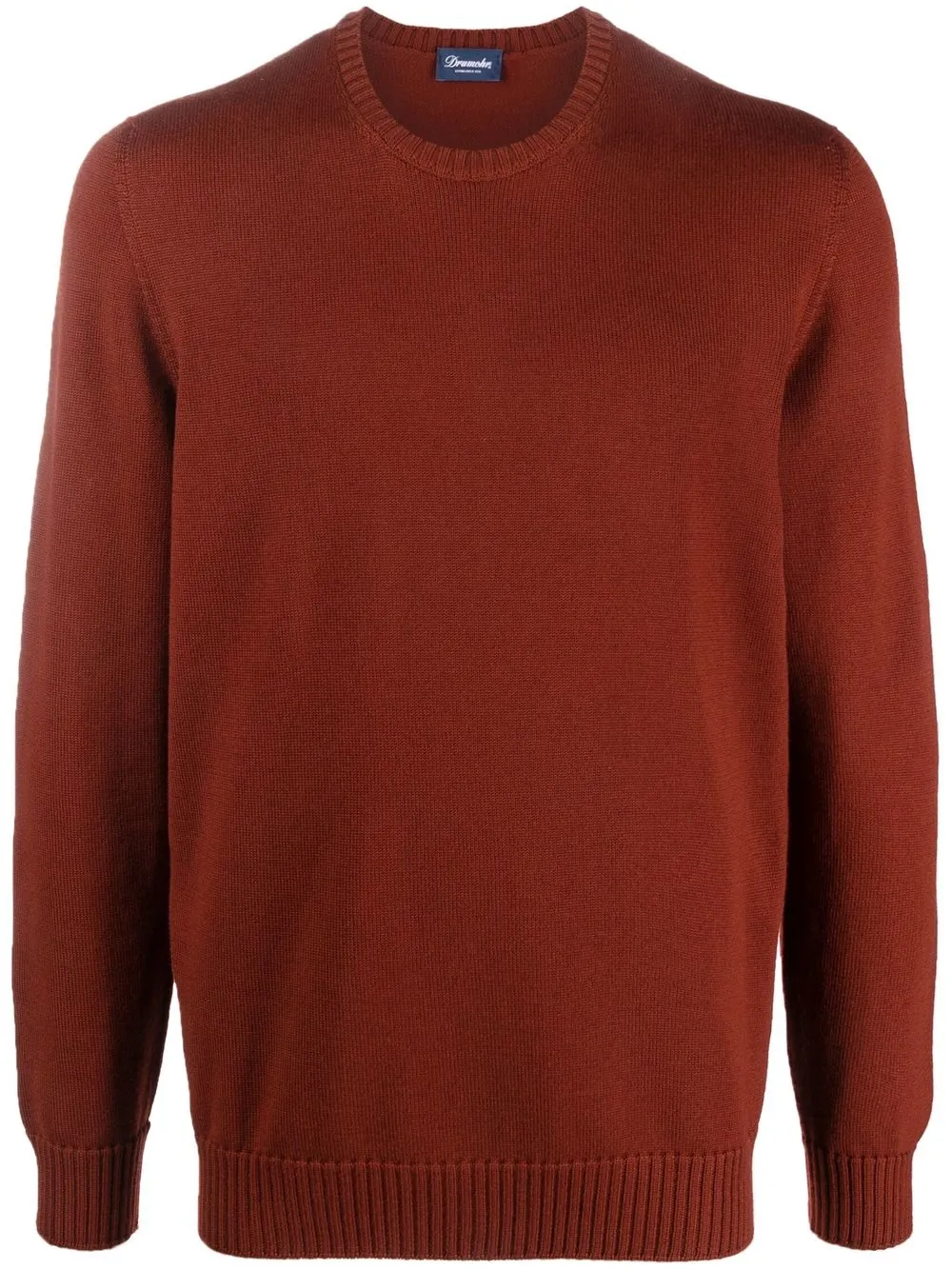 

Drumohr crew-neck merino sweater - Brown