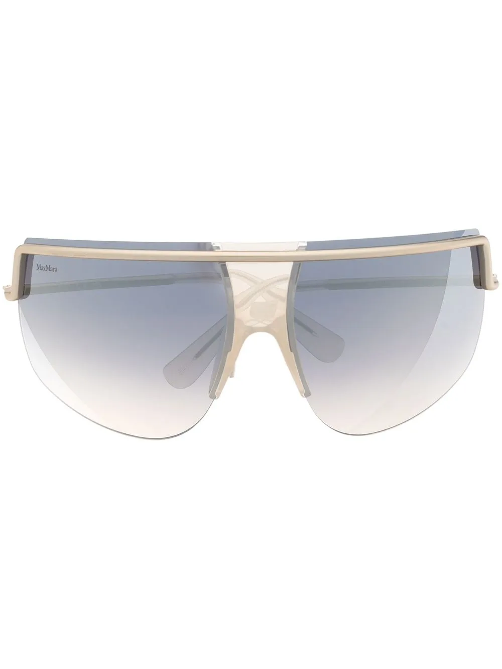 

Max Mara pilot frame sunglasses - Silver