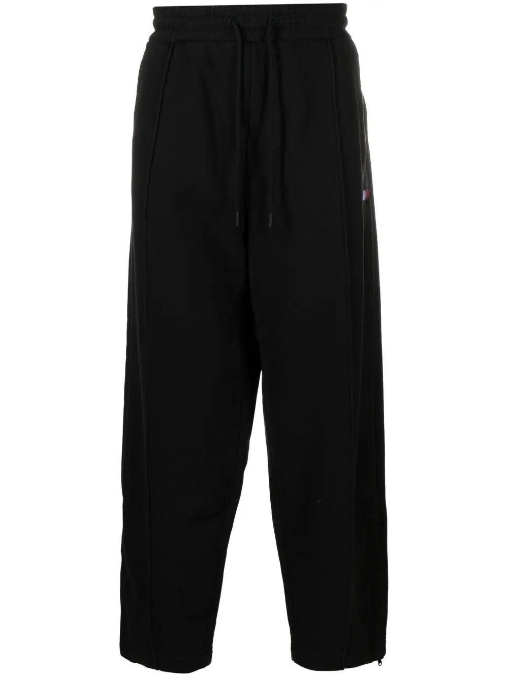 

Tommy Jeans cropped drawstring track pants - Black