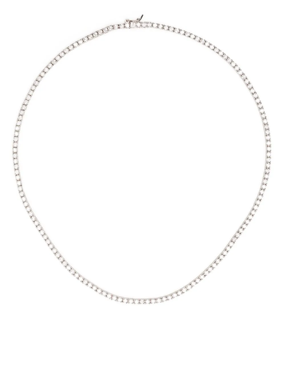 

Loulou x Obsidian crystal-embellished necklace - Gold