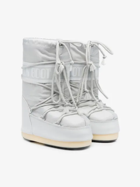 Moon Boot Kids logo-print moon-boots