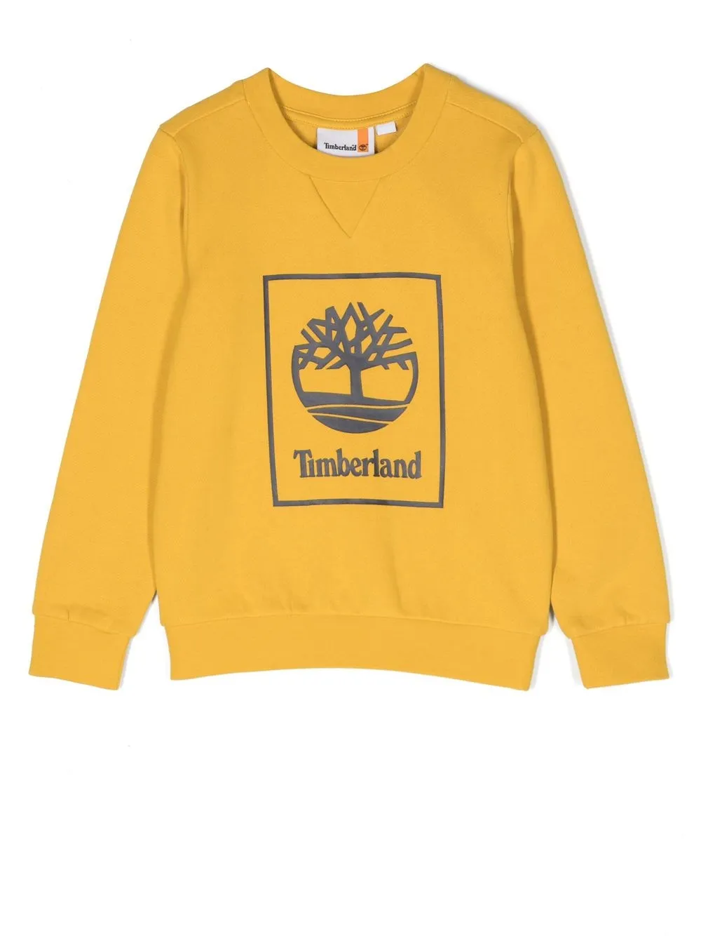 

Timberland Kids logo-print crew-neck sweatshirt - Yellow