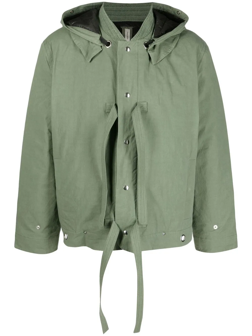 

Craig Green tie-detail hooded jacket