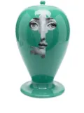 Fornasetti face-print ceramic vase - Green