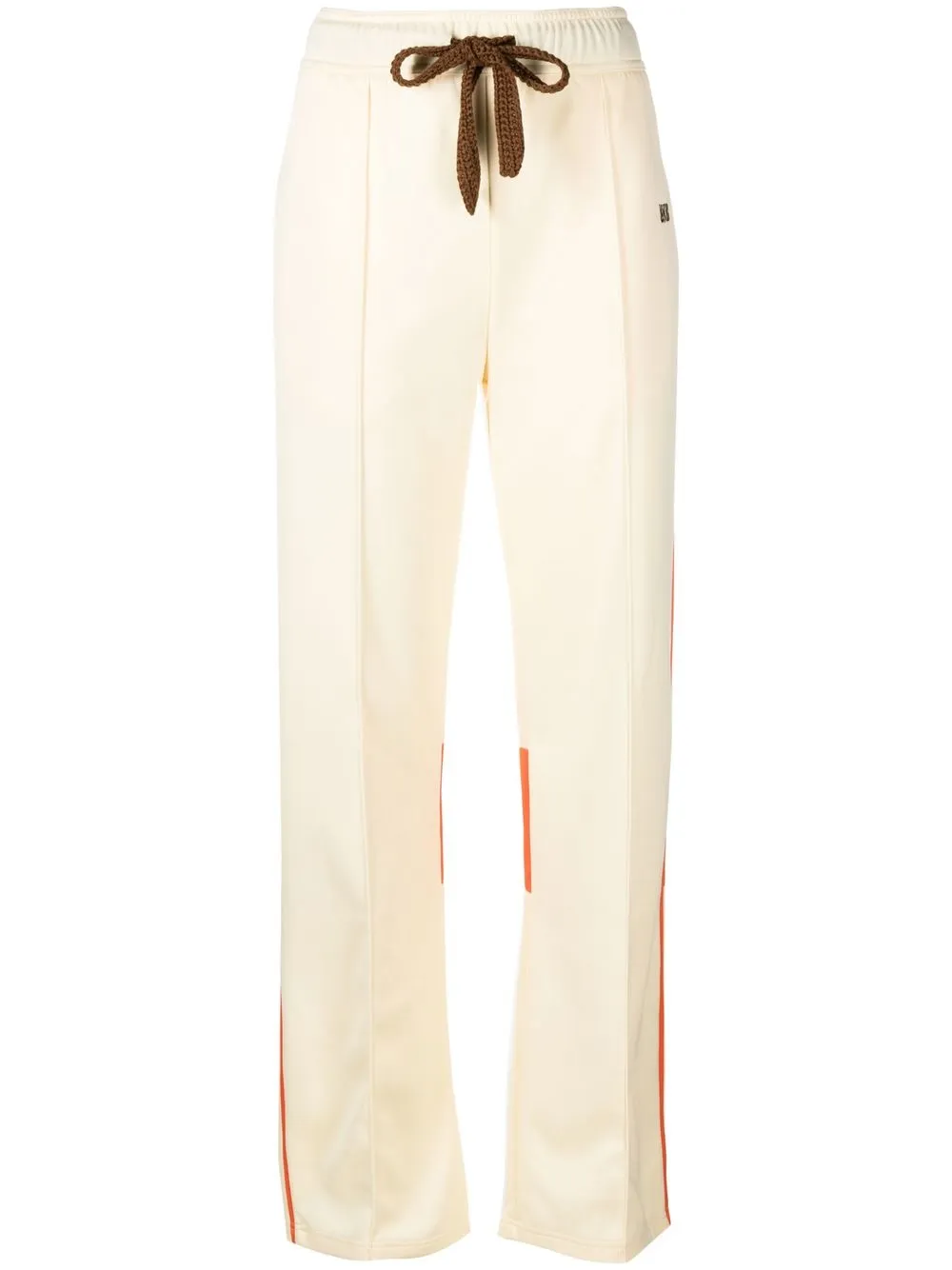 

Wales Bonner contrast panel track pants - Yellow