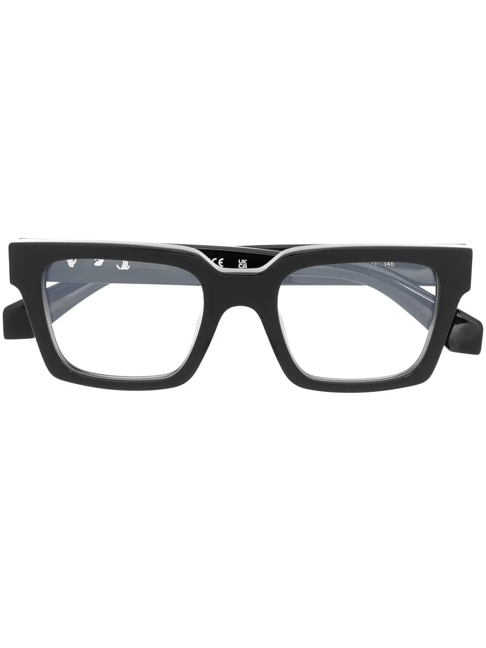 

Off-White Arrows square-frame glasses - Black