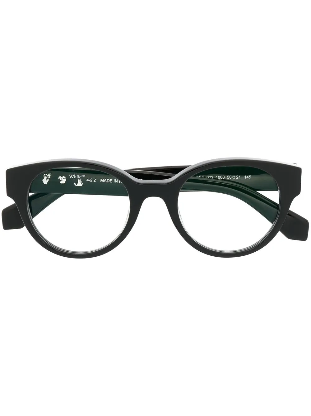 

Off-White Arrows round-frame glasses - Black