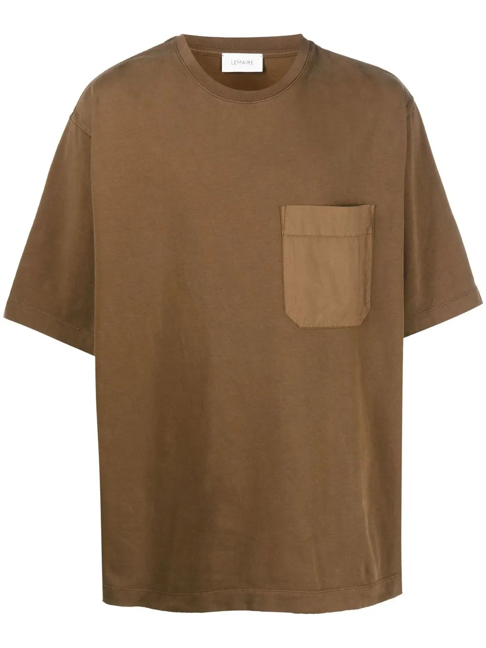 

Lemaire oversized cotton T-shirt - Brown