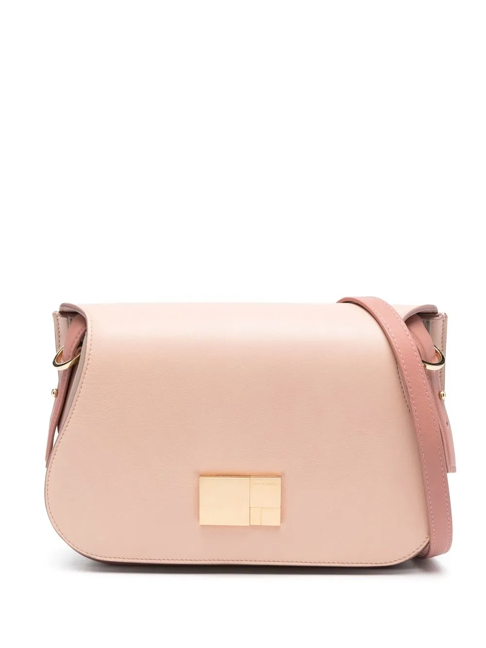 

Calicanto logo-plaque leather crossbody bag - Pink