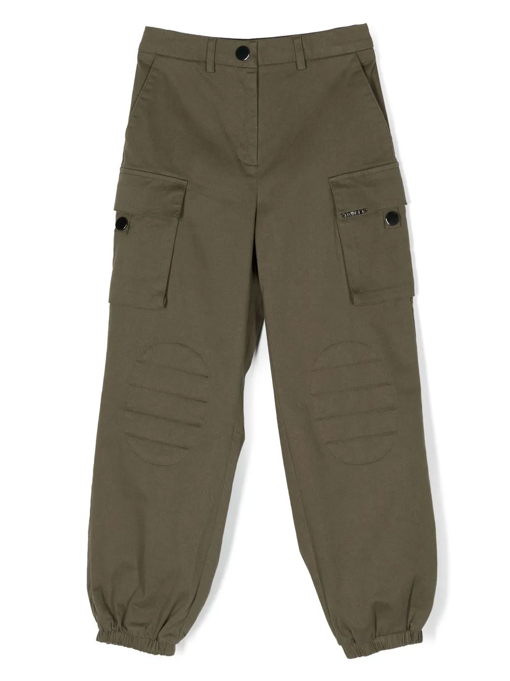 

TWINSET Kids straight-leg cargo trousers - Green