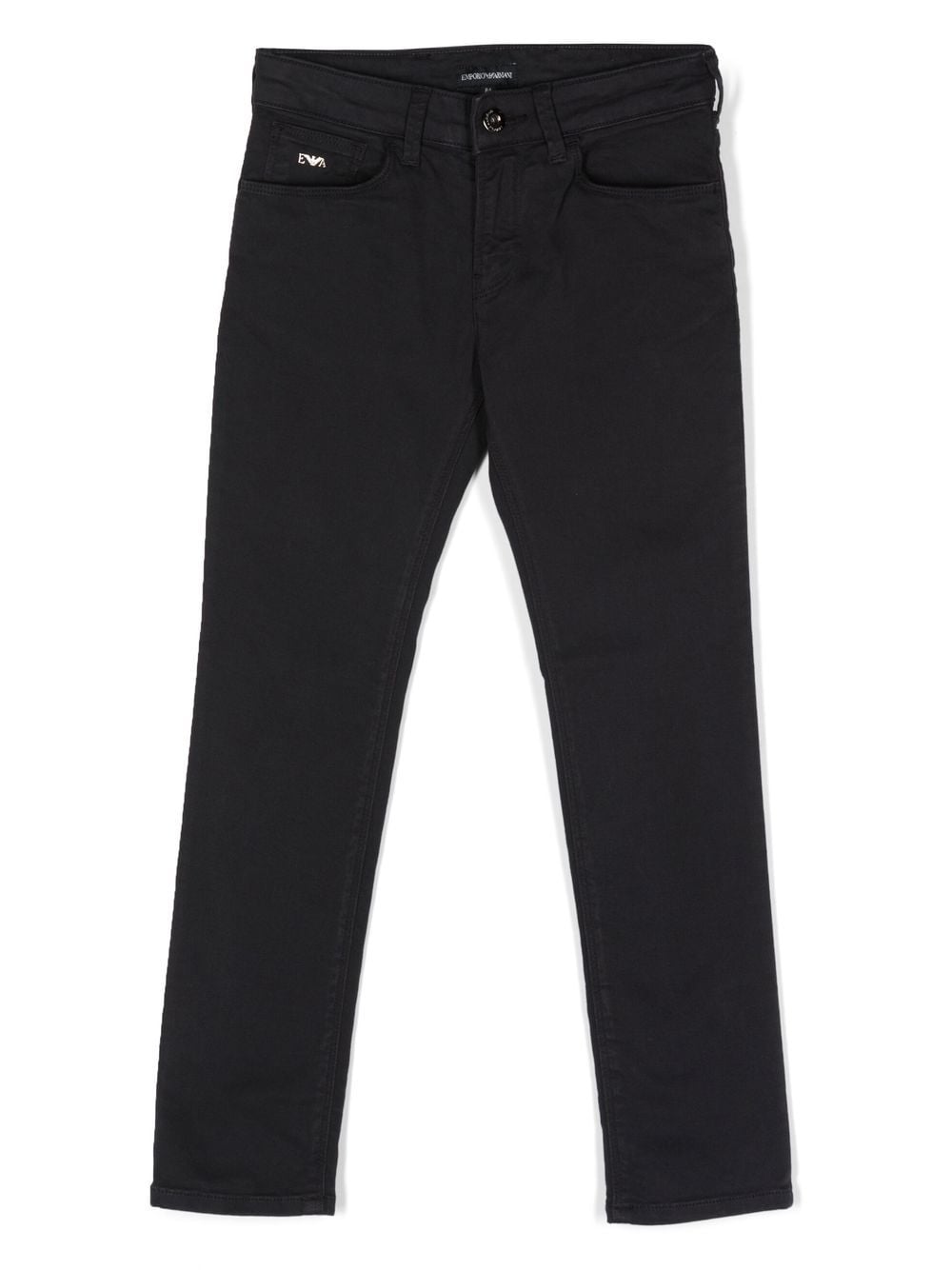 Emporio Armani Kids slim-fit trousers - Blue