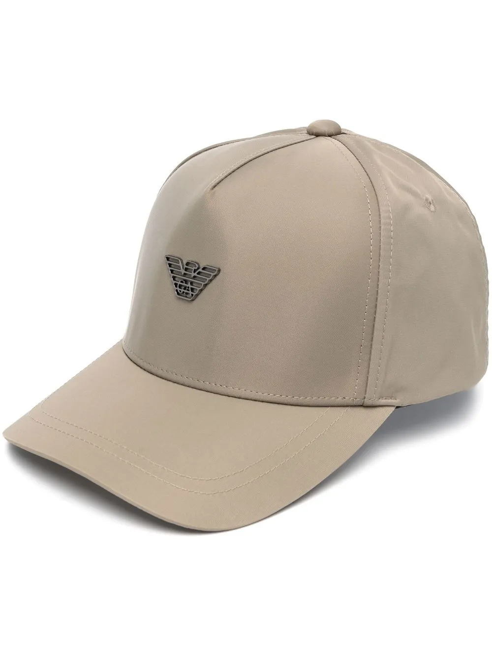 

Emporio Armani logo-plaque baseball cap - Grey