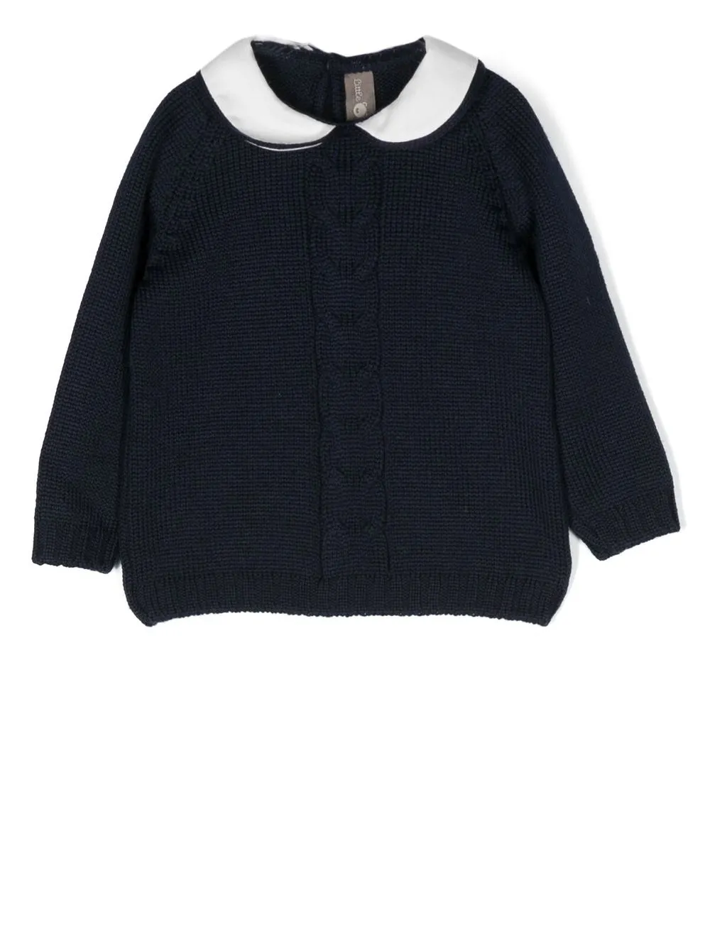 

Little Bear Peter Pan collared cardigan - Blue