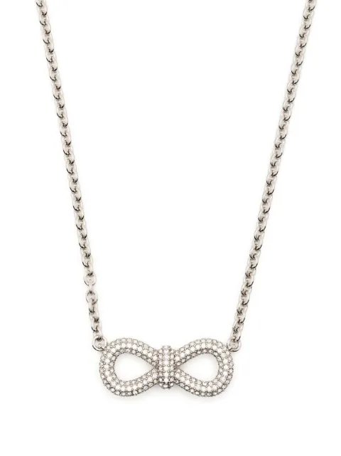 MACH & MACH bow-detail necklace