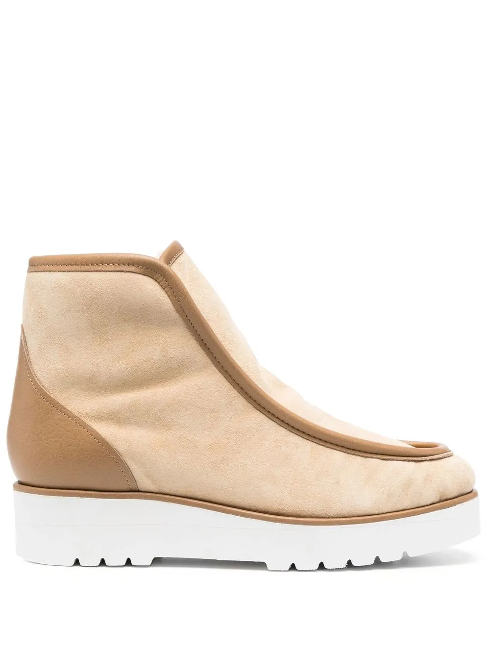 

Gabriela Hearst shearling-trim ankle boots - Neutrals