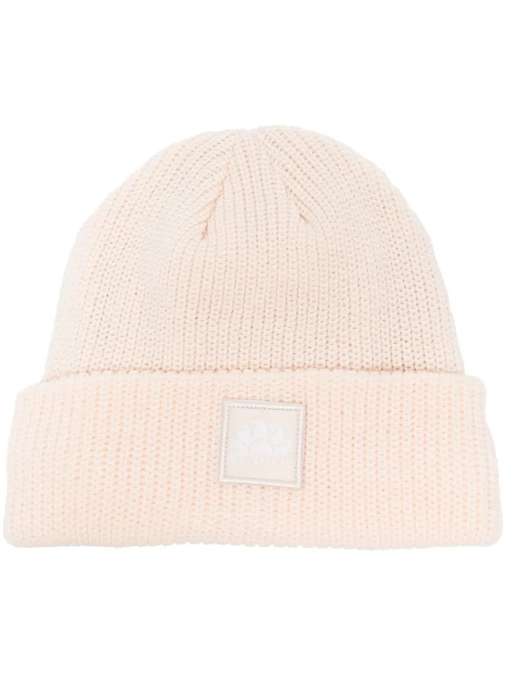 

Sundek knitted logo-patch beanie hat - Neutrals