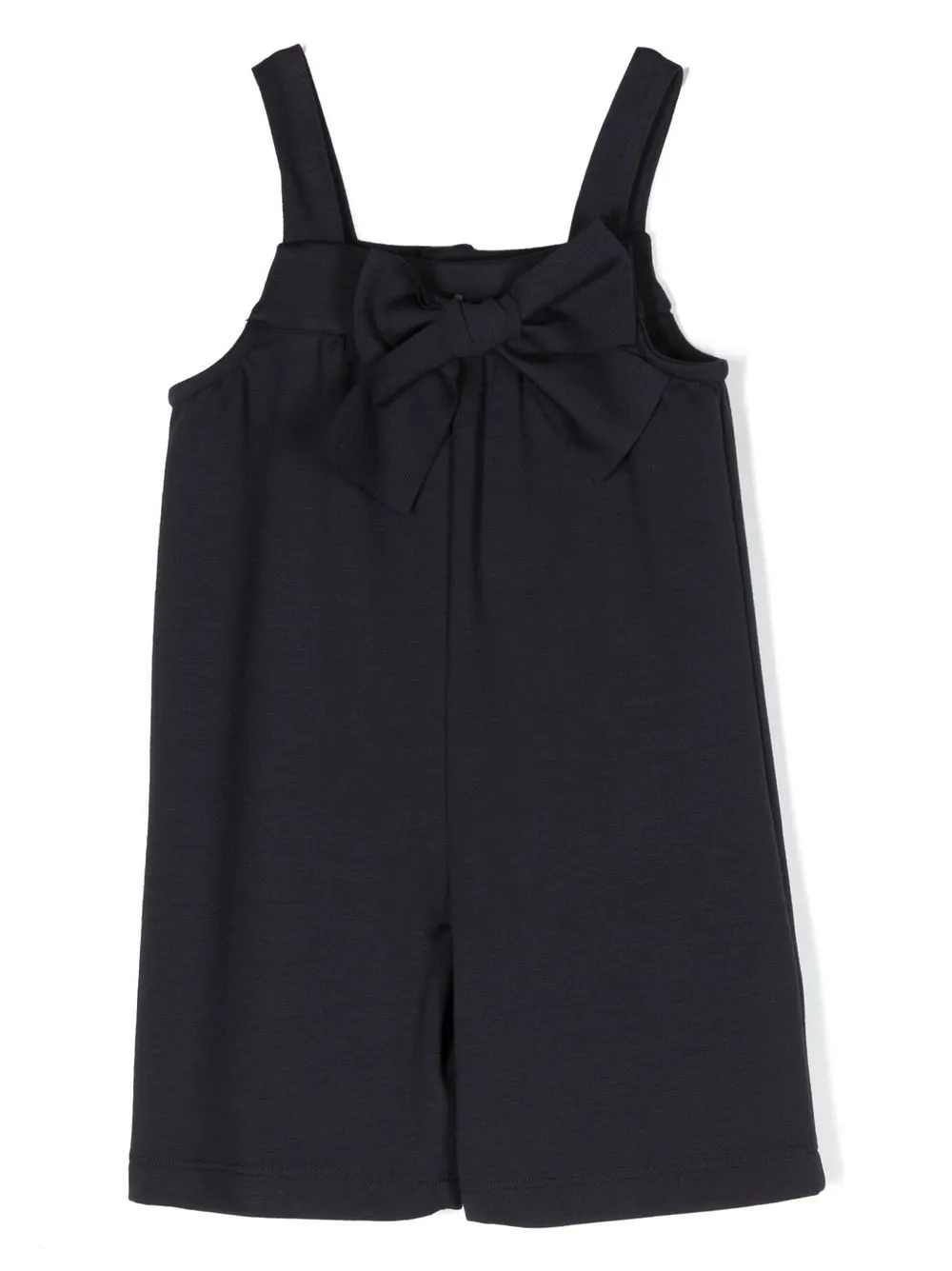 

Little Bear bow-detail dungarees - Blue