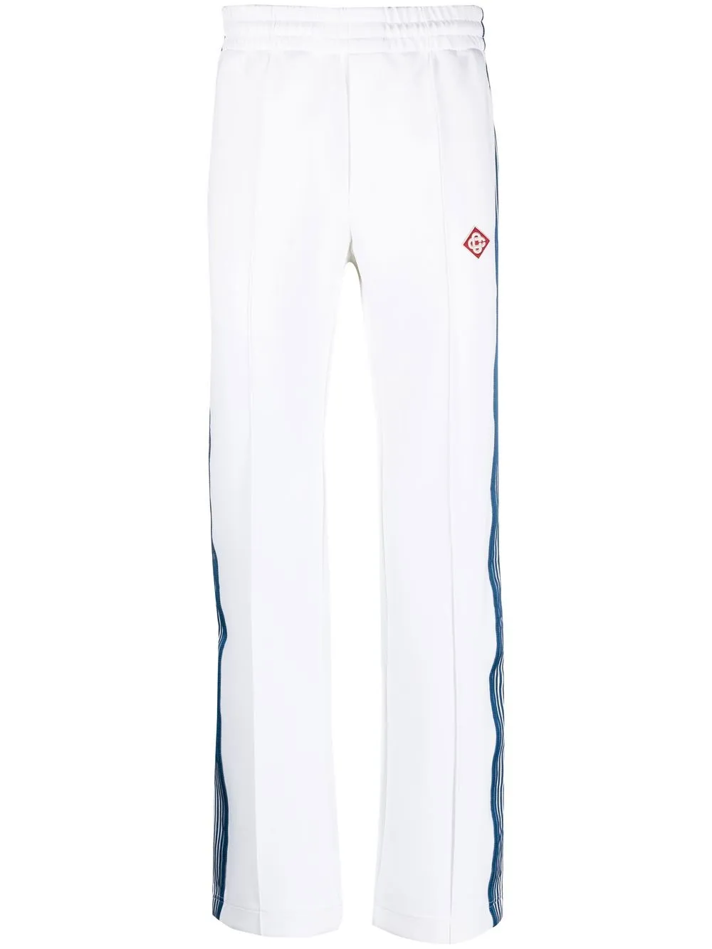 

Casablanca embroidered-logo track pants - White