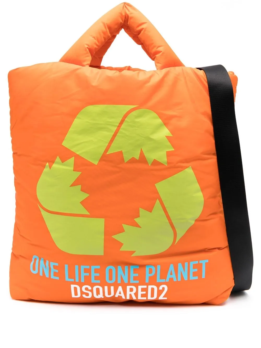 

Dsquared2 One Life padded tote bag - Orange